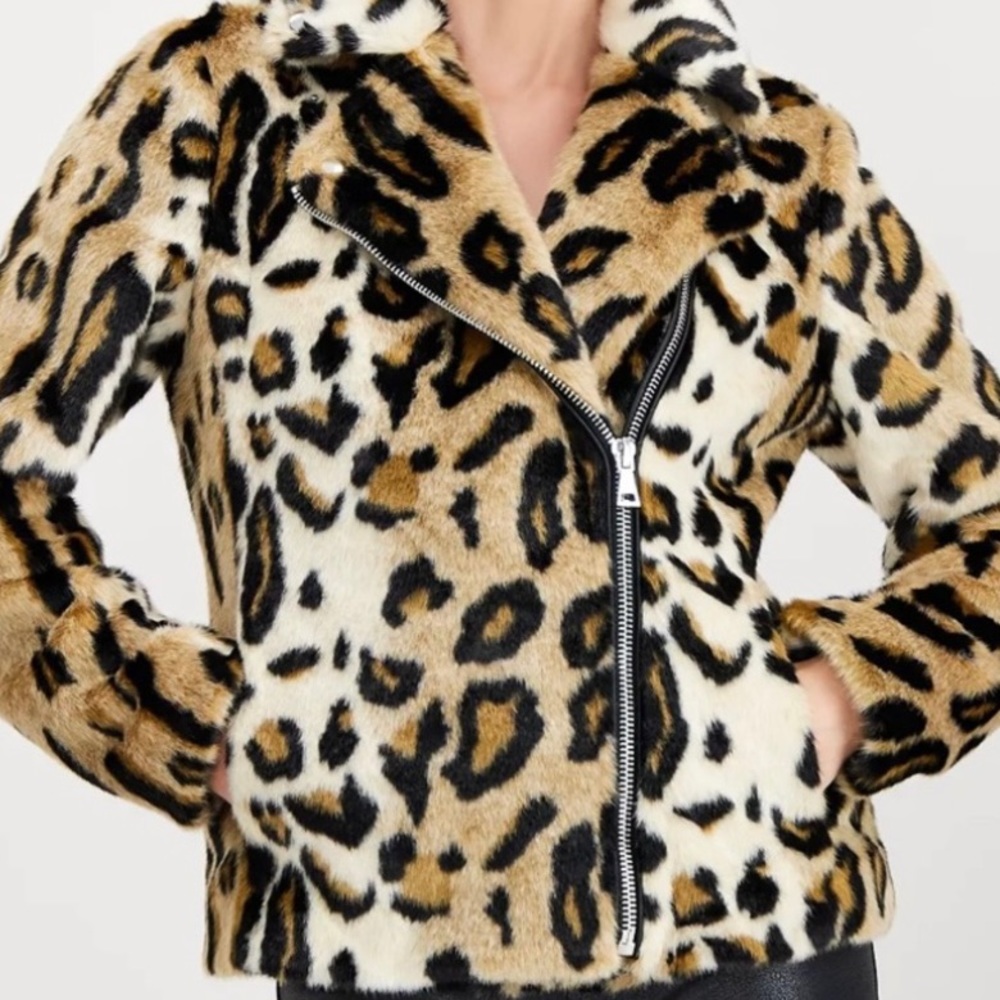INC Leopard-Print Faux-Fur Coat 🧿